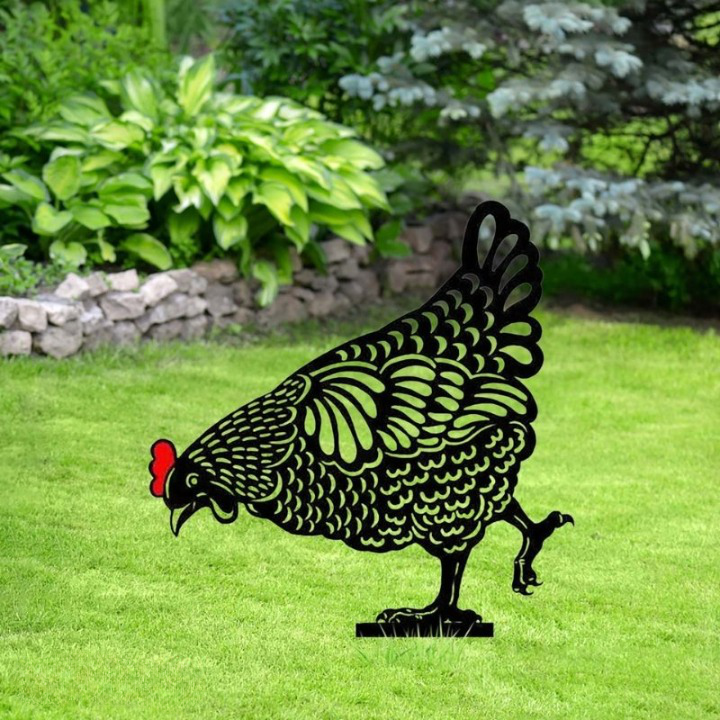 JoyChickens | Set van 5 vrolijke kipdecoraties