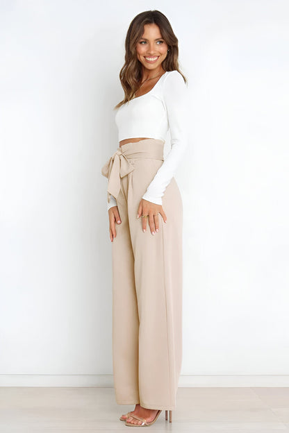 skirts : Evelyn | Pantalon Fluide Femme Jambes Larges Confortable in van Seroa