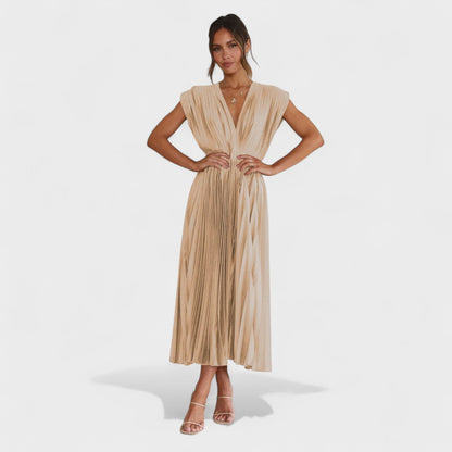 Eduarda - Vestido midi elegante