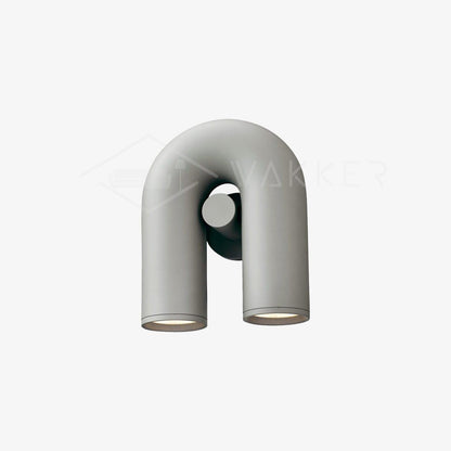 Modern Circus Wall Lamp Adjustable U-Shaped Design | Integrated LED 3000K–6000K | Aluminum & ABS | Indoor Decorative Lighting