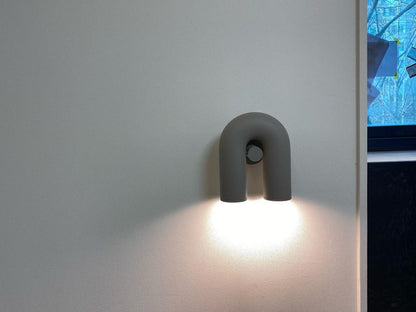 Modern Circus Wall Lamp Adjustable U-Shaped Design | Integrated LED 3000K–6000K | Aluminum & ABS | Indoor Decorative Lighting