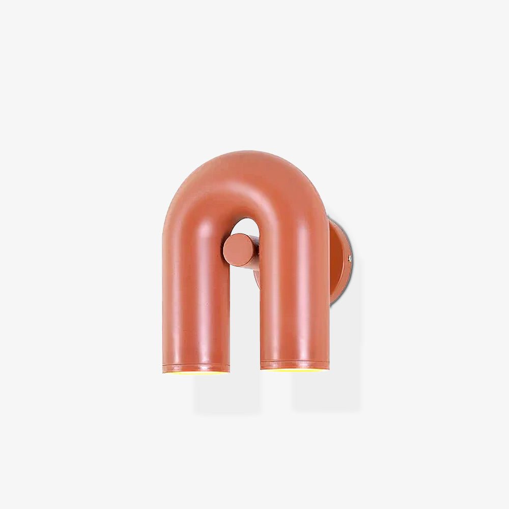 Modern Circus Wall Lamp Adjustable U-Shaped Design | Integrated LED 3000K–6000K | Aluminum & ABS | Indoor Decorative Lighting