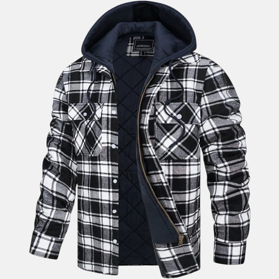 Santiago | Chaqueta bomber con capucha y forro acolchado
