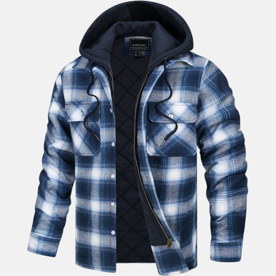 Santiago | Chaqueta bomber con capucha y forro acolchado