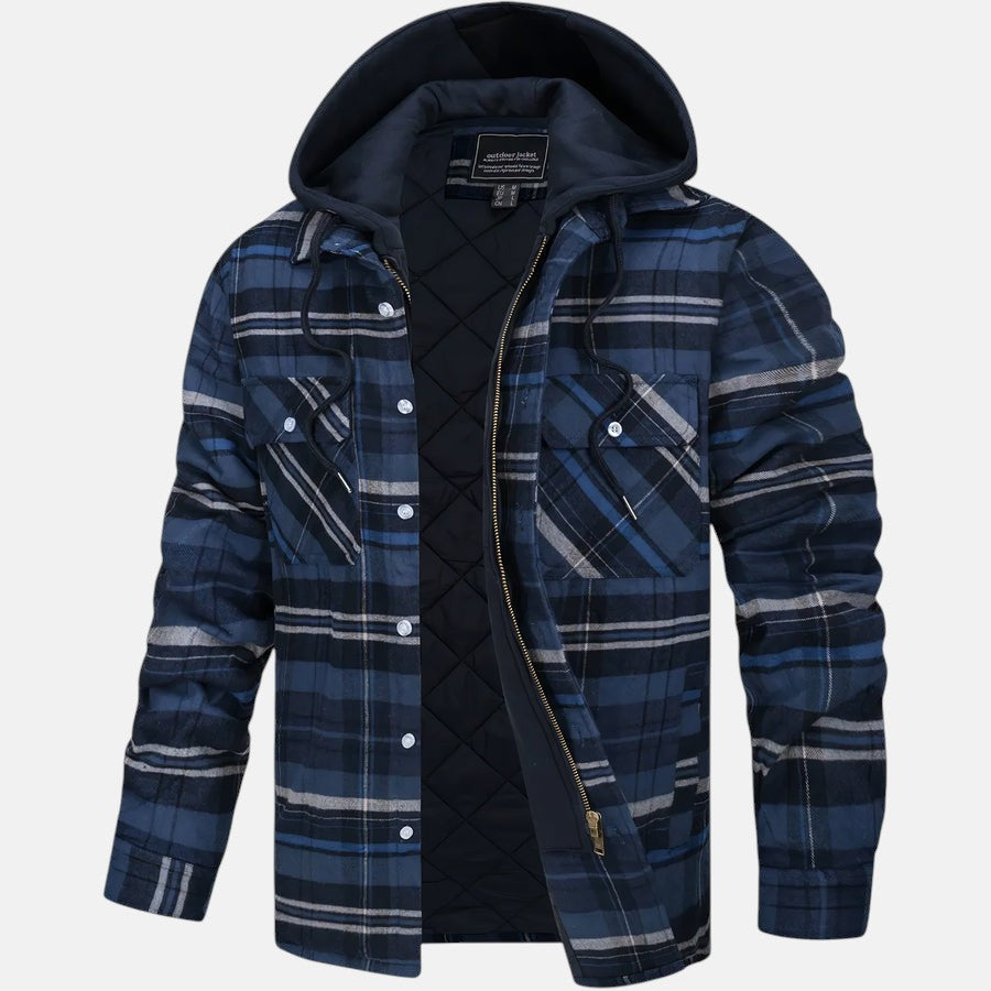 Santiago | Chaqueta bomber con capucha y forro acolchado
