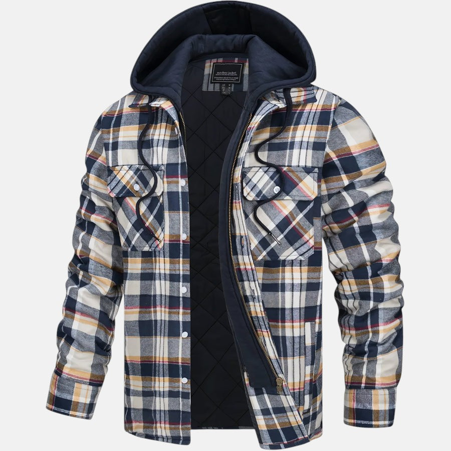 Santiago | Chaqueta bomber con capucha y forro acolchado