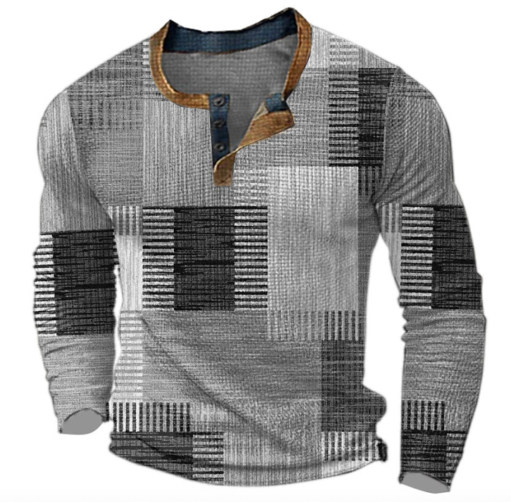Classic Warm Men's Sweater - Milo-Grey-S-State of Style