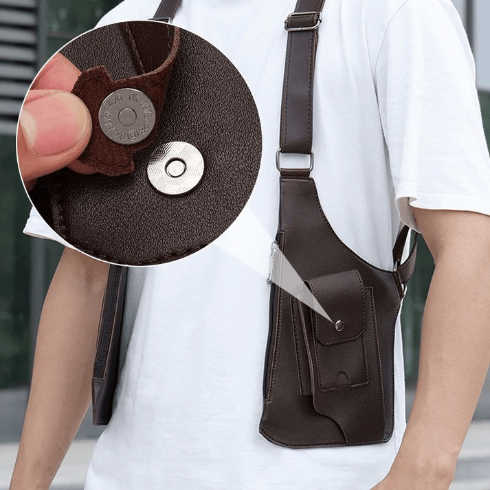 Anti-theft Tactical Bag™ | Skulderveske for menn