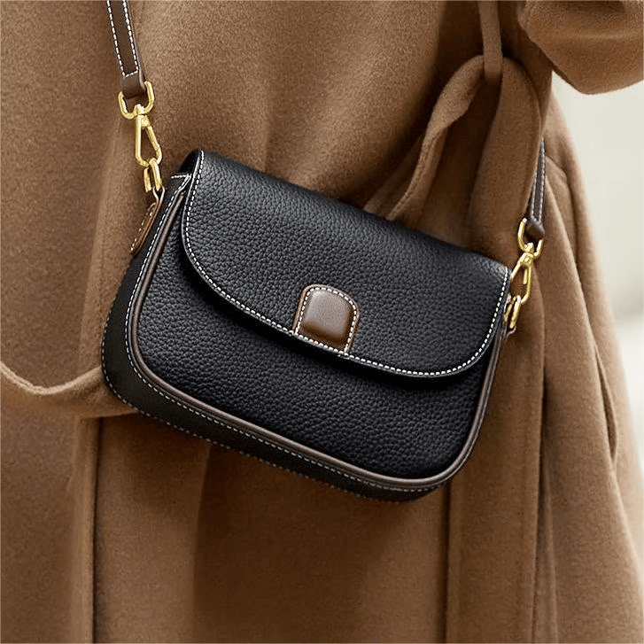 Elva™ – Stylische Crossbody-Leder-Tasche für jeden Tag