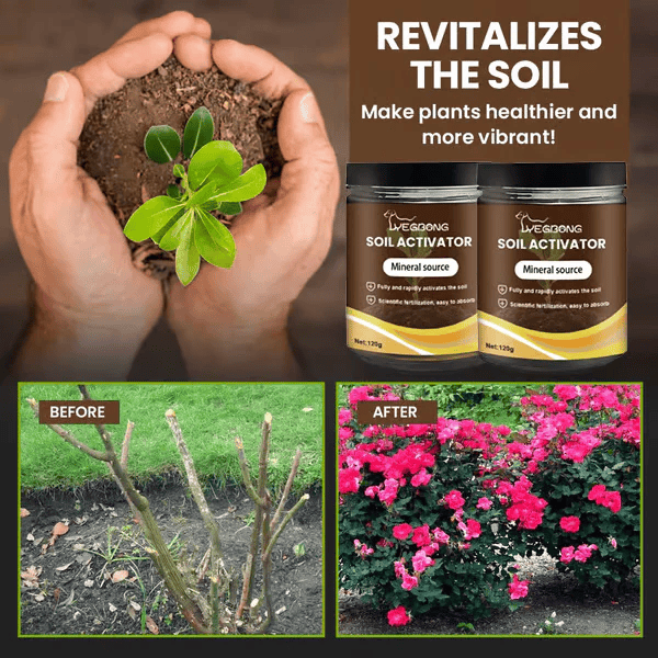 2x Ultra Strong Soil Activator™ | Jordaktivator