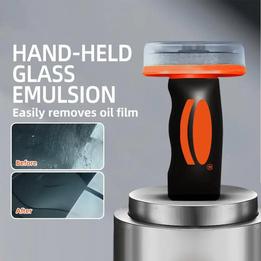ClearShield Automotive Oil Film Cleaning Brush - product usage and feature highlight for car glass cleaning