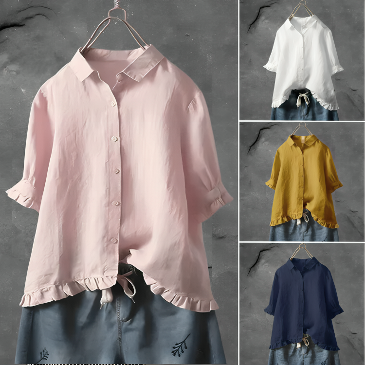 Camicia da donna in cotone – Top elegante e confortevole