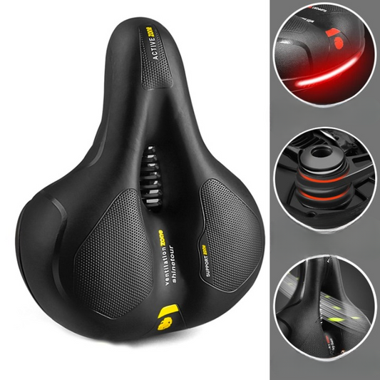 Image of Comfort Wide Bicycle Saddle