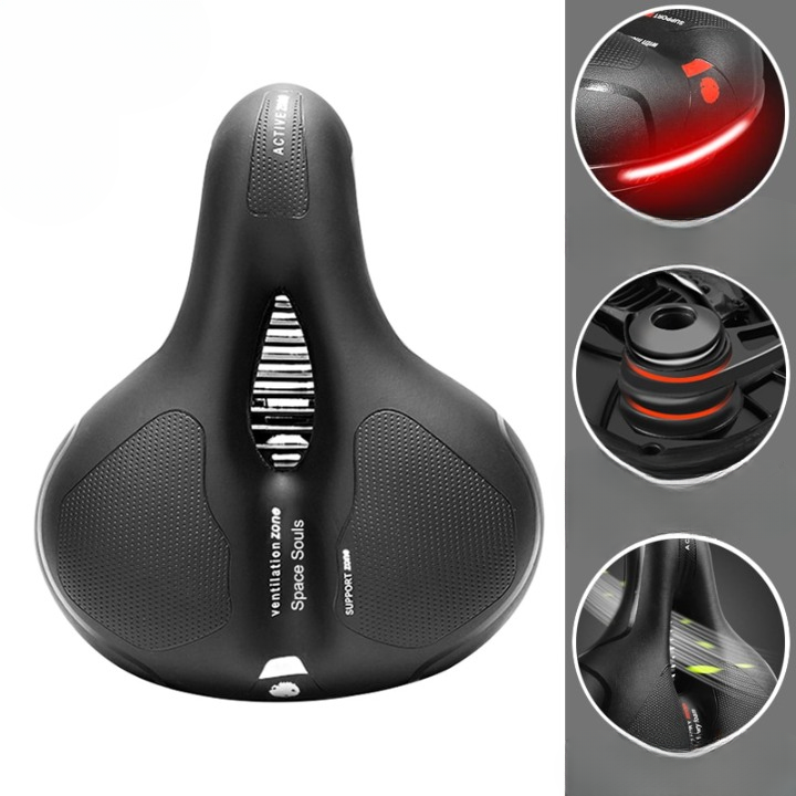 Image of Comfort Wide Bicycle Saddle