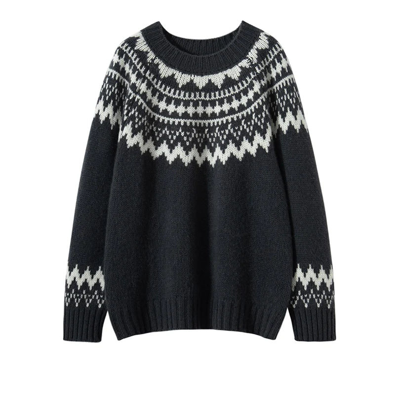 Comfortable Knitted Sweater for Women - Chloe-Beige-S-State of Style