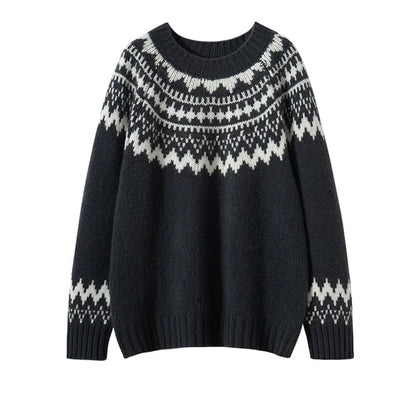 Comfortable Knitted Sweater for Women - Chloe-Beige-S-State of Style