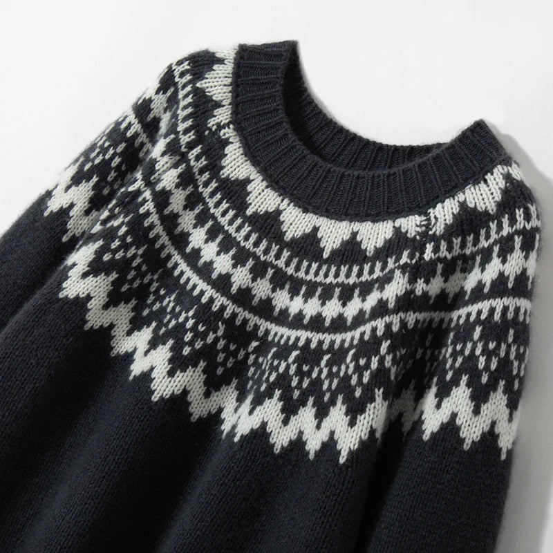Comfortable Knitted Sweater for Women - Chloe-Beige-S-State of Style