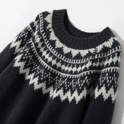 Comfortable Knitted Sweater for Women - Chloe-Beige-S-State of Style