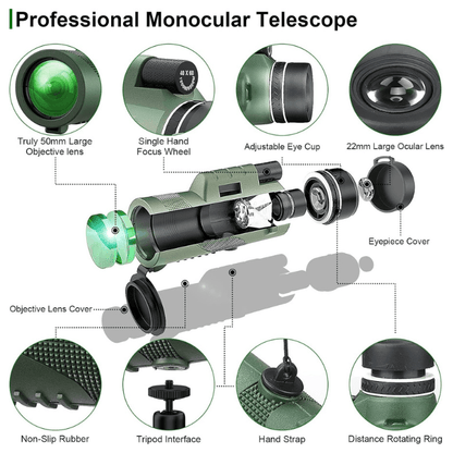 Compact 600x Ultra-Zoom Monoculair