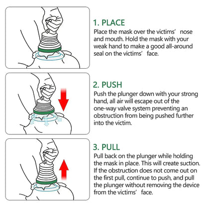 Livredder Anti-Kvælningsenhed – Direkte Hjælp i Nødsituationer