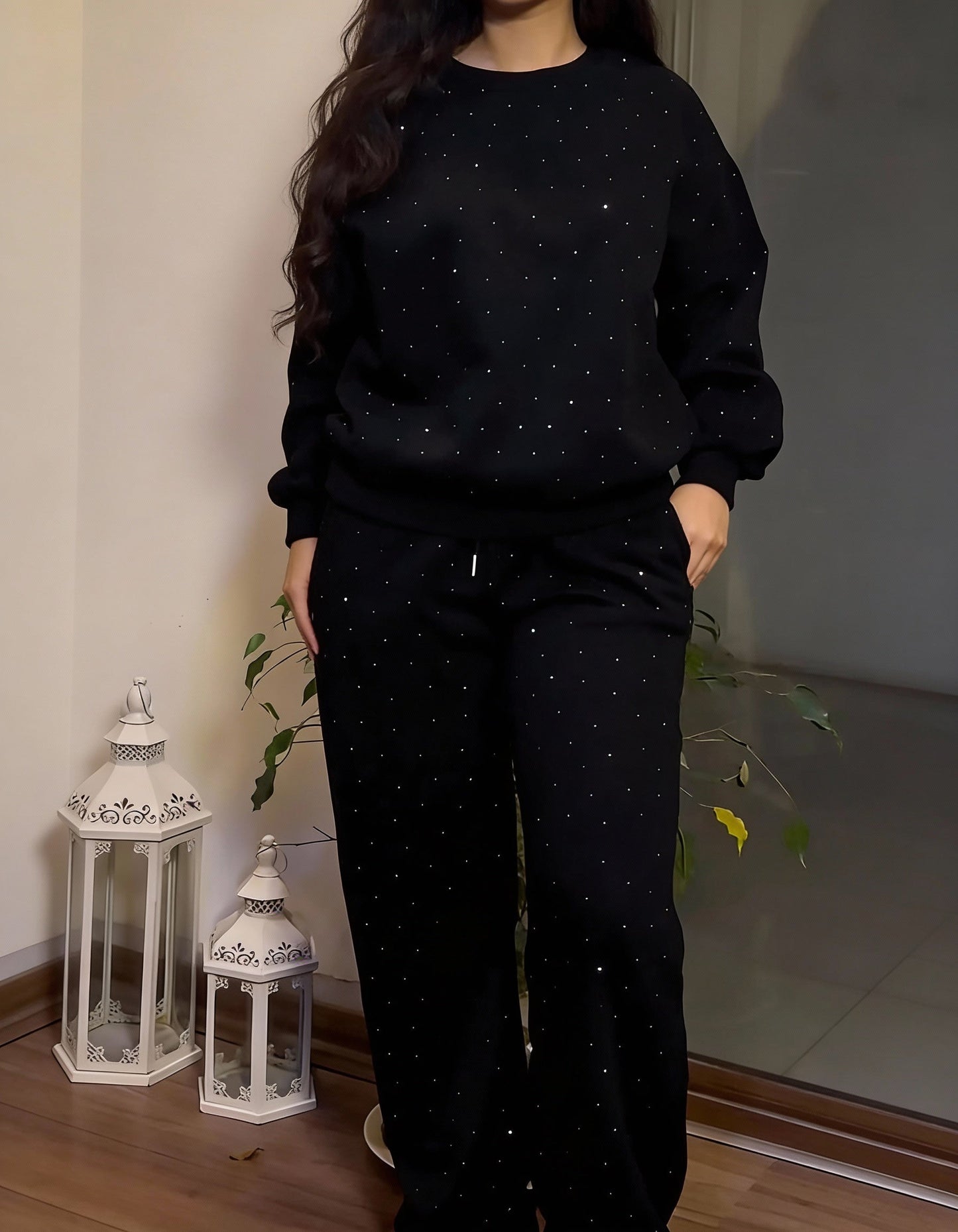 LUXE SHIMMER™ – CONJUNTO BRILLANTE DE DOS PIEZAS