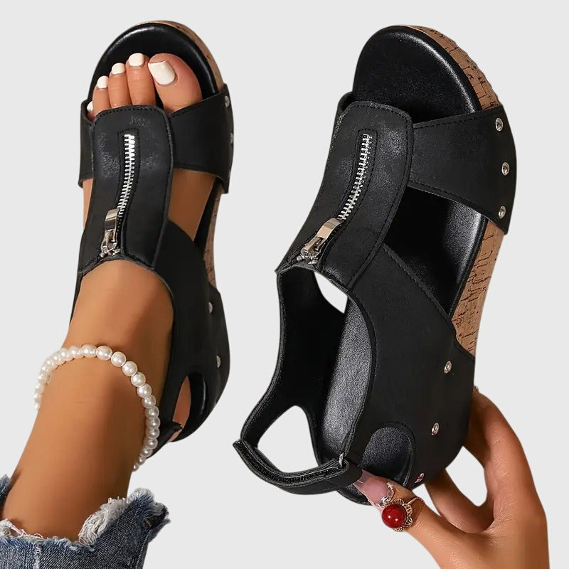 Women's Orthopedic Zipper Sandal