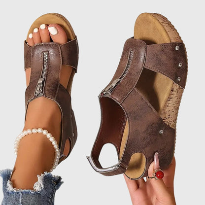 Women's Orthopedic Zipper Sandal