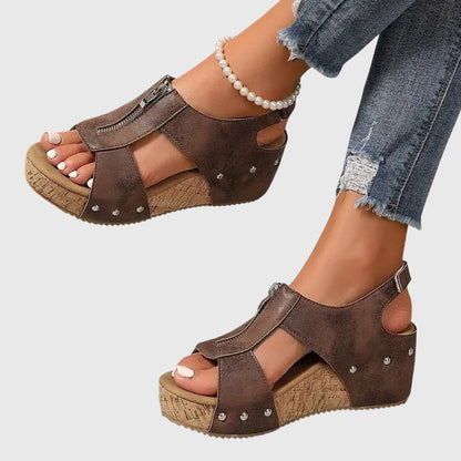 Women's Orthopedic Zipper Sandal