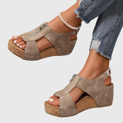 Women's Orthopedic Zipper Sandal