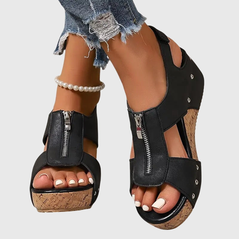Women's Orthopedic Zipper Sandal