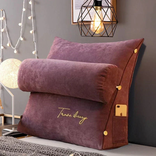 Ergonomic wedge-shaped back support cushion – Relaxa