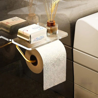 Shelfie Toilet Paper Holder by JVance®