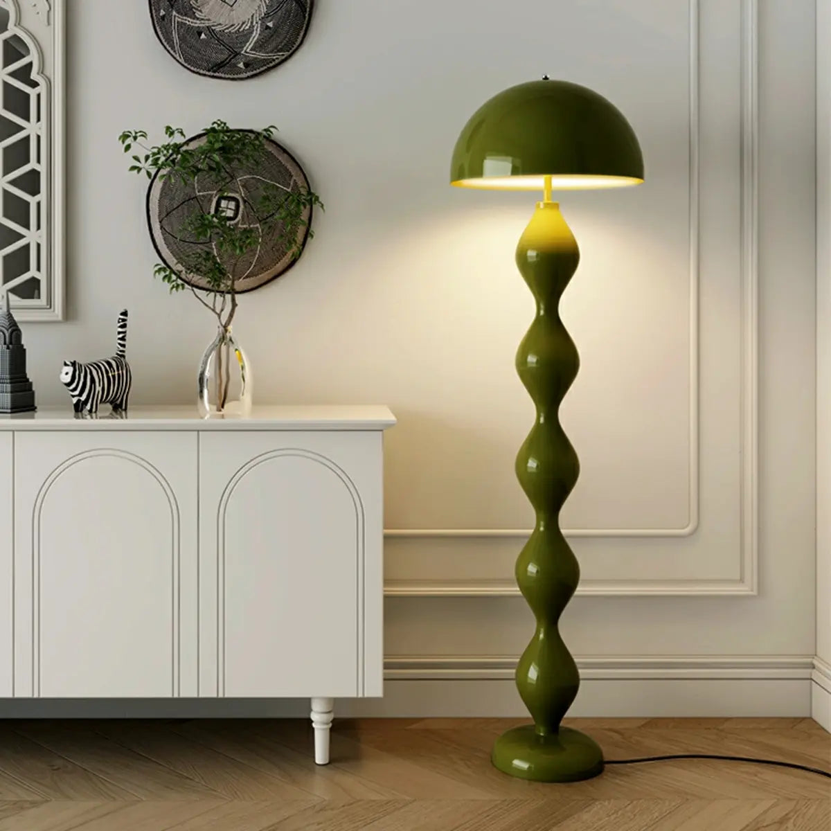 Vnitřní Moderní Stojací Lampa | LED Tvar Houby