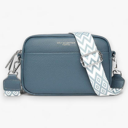 Crossbody Bag™ - Borsa da donna in pelle - Blu - ac bags borsa crossbody donna Old (Google) old_google pelle - Concept Palermo