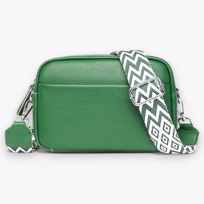 Crossbody Bag™ - Borsa da donna in pelle - Verde - ac bags borsa crossbody donna Old (Google) old_google pelle - Concept Palermo