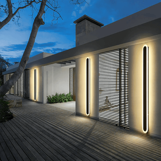 Cupola Outdoor Wall Lamp Modern Wrought Iron Design | Integrated LED IP65 Waterproof | Patio & Garden Lighting