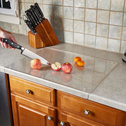 Acrylic Cutting Board – Transparent, Hygienic & Anti-Slip Kitchen Board for Cutting and Serving