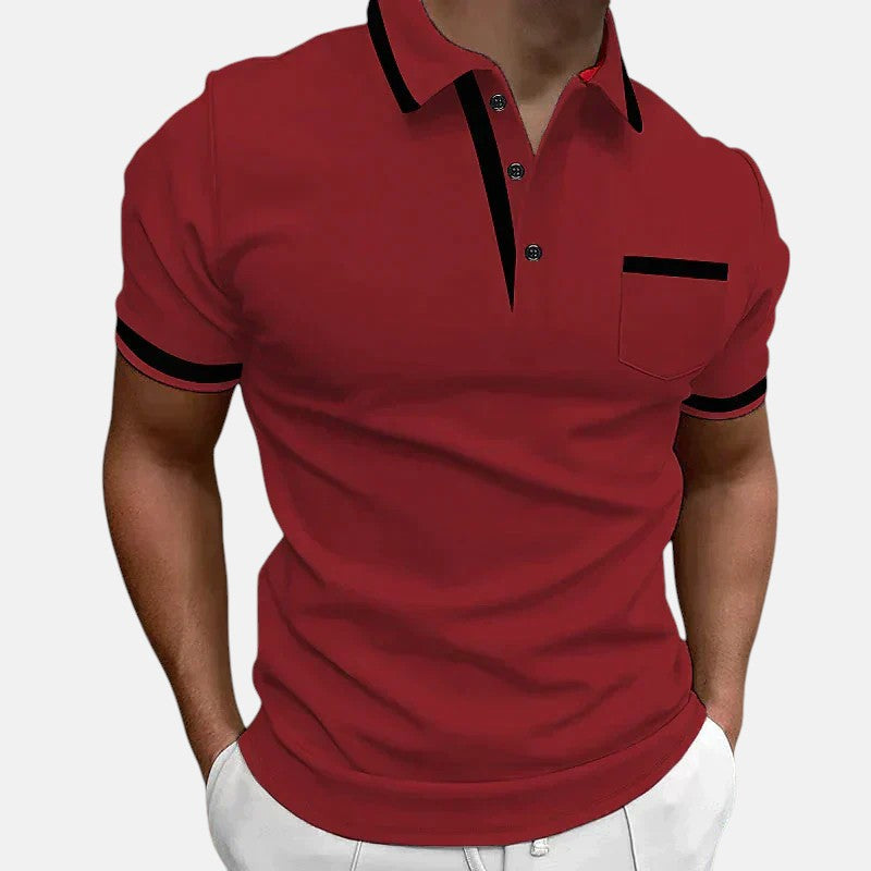 Alberto | Polo de manga corta Slim