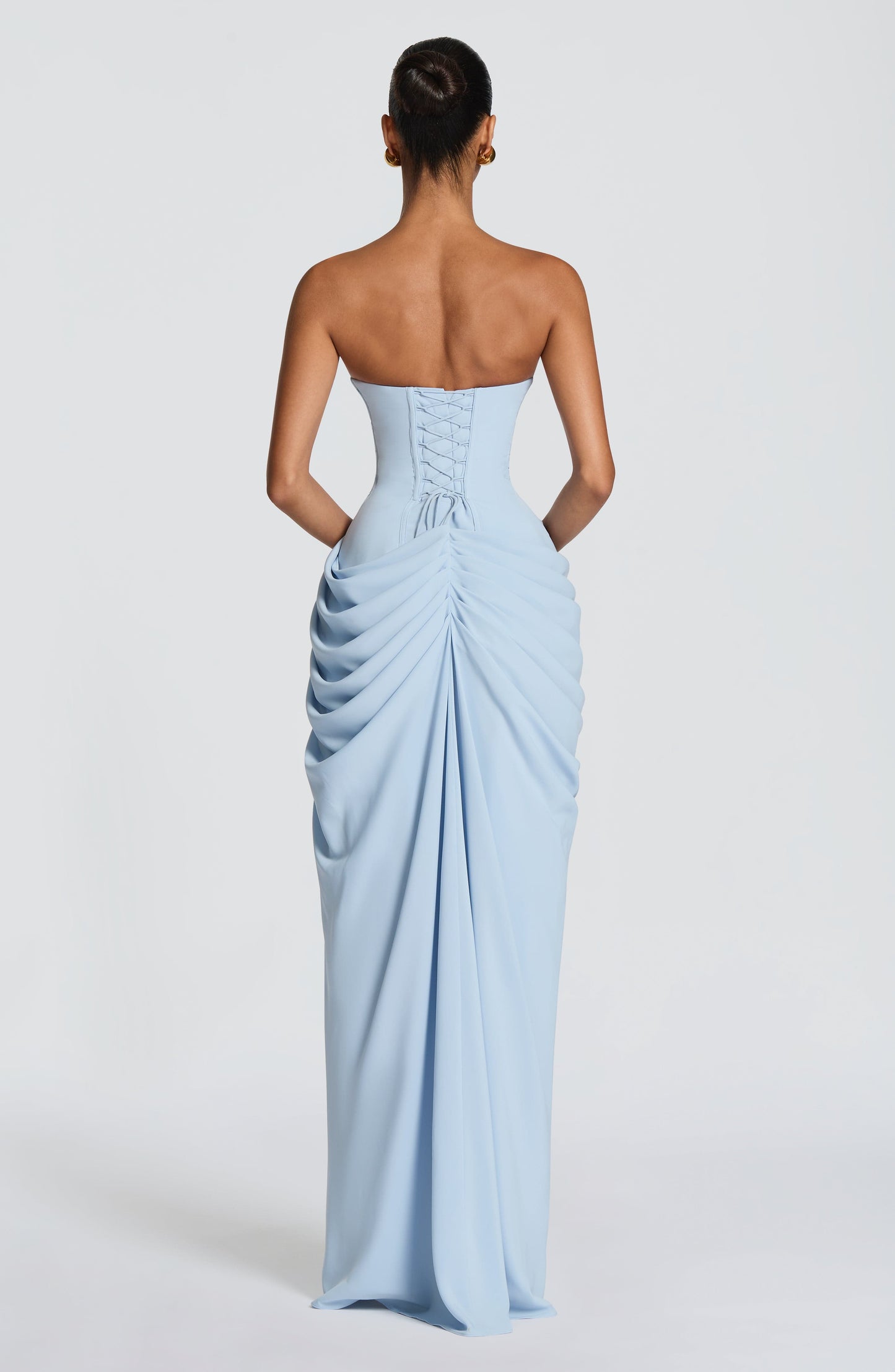 LOLA - Vestido Largo Drapado Elegante
