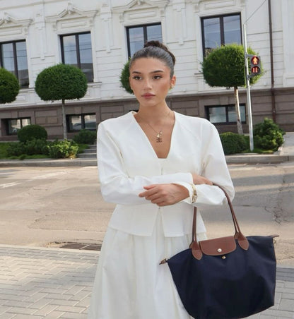 Luxuriöser Vegan Shopper – Elegante & Geräumige Handtasche für Damen