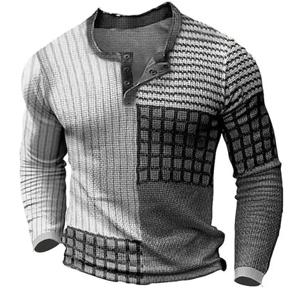 Men’s Multicolor Cashmere Crew Neck Sweater