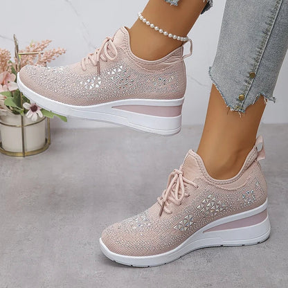 Léonie | Baskets Brillantes Confort