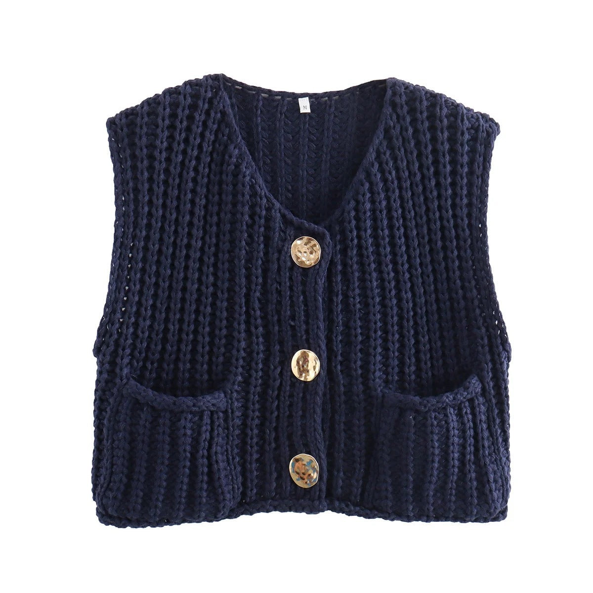 Madelin - Gilet en grosse maille texturée
