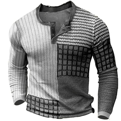 Men’s Multicolor Cashmere Crew Neck Sweater