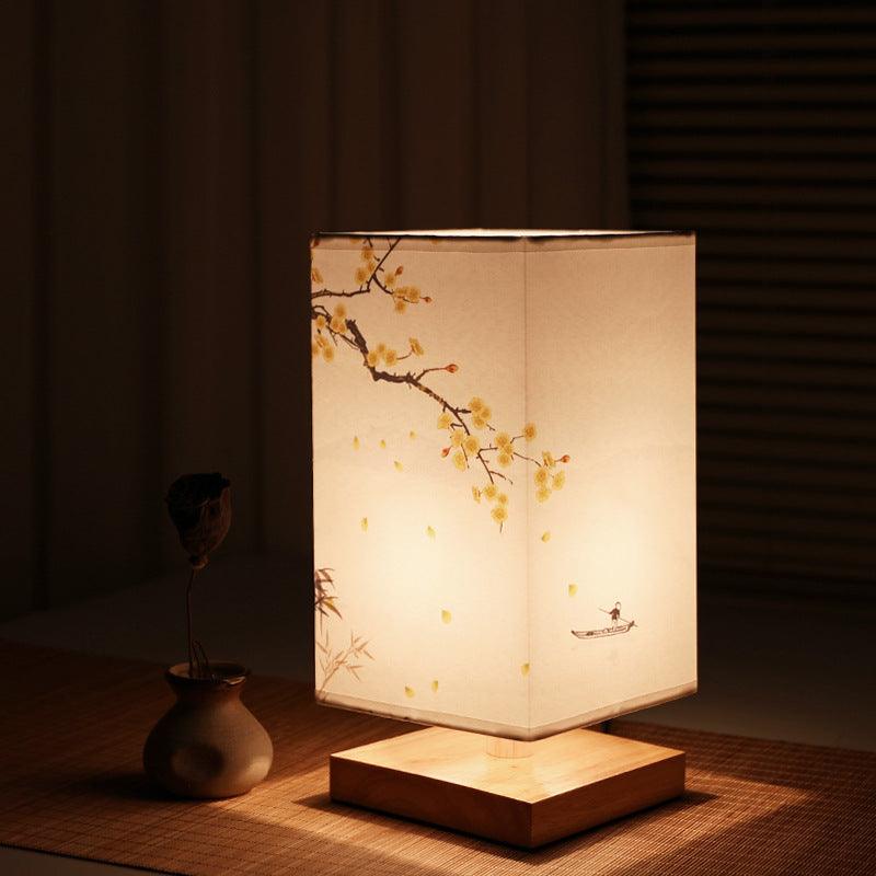 TokyoLume - Lampe à poser compacte avec lumière douce et forme carrée moderne