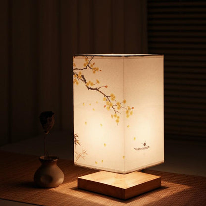 TokyoLume - Lampe à poser compacte avec lumière douce et forme carrée moderne