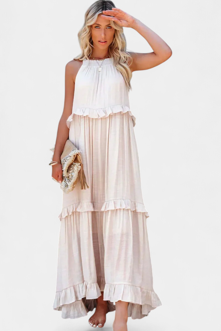 Vestido Monica de Comodidad Atemporal con Frescura Natural