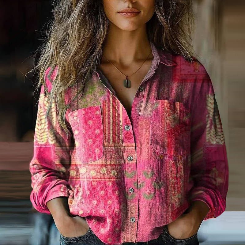 Women’s Classic Button-Down Shirt – A Timeless Layer for Every Season