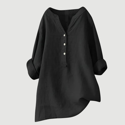 Johanne - Elegant Button-Up Blouse