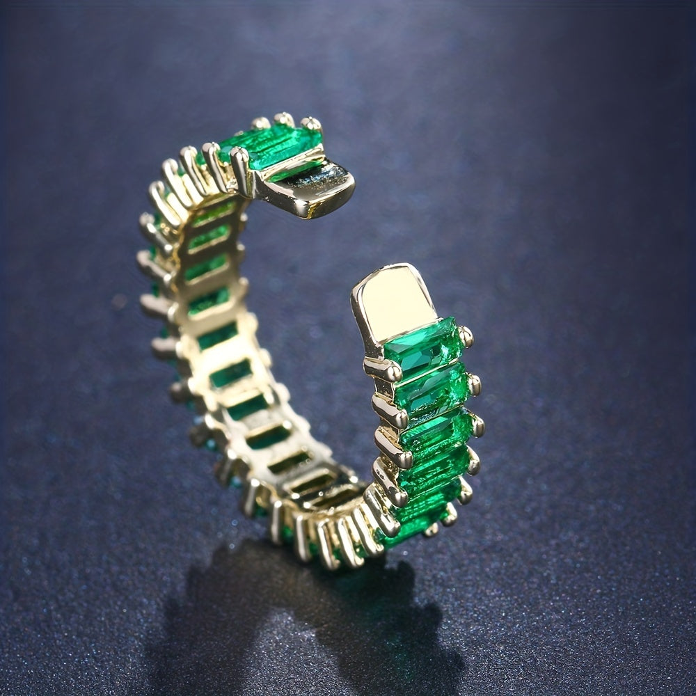 Anello d'Oro e Smeraldo